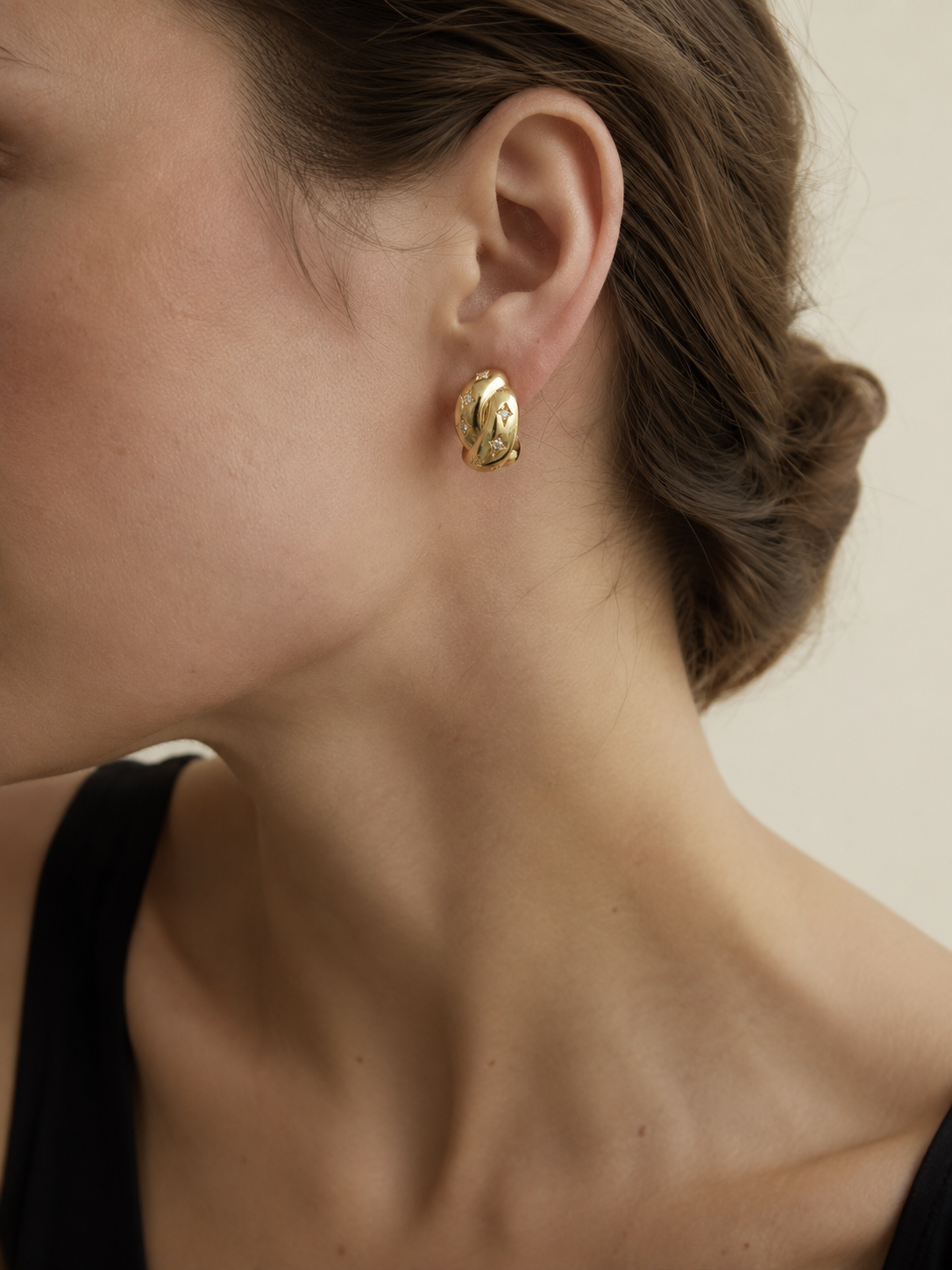 Astral Dome Diamond Studs