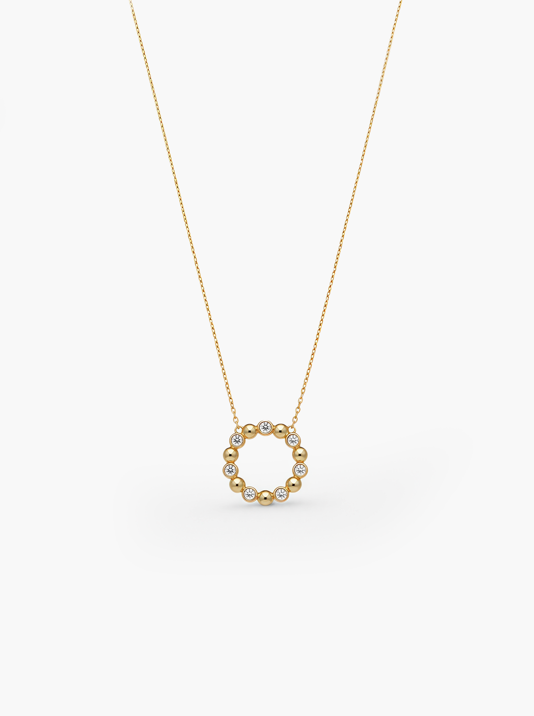 S&S HALO NECKLACE