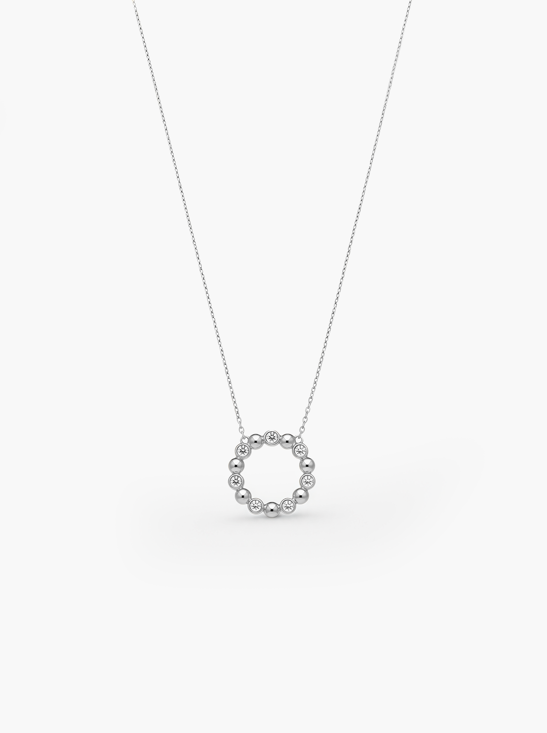 S&S  HALO NECKLACE