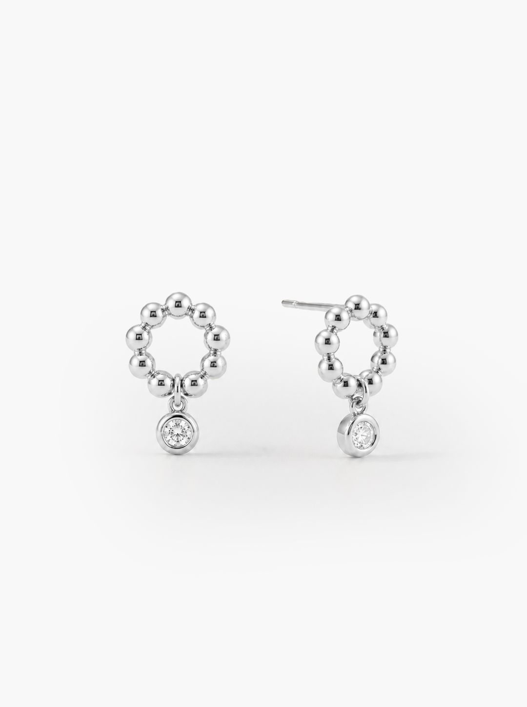 S&S SPHERE DROP EARRINGS