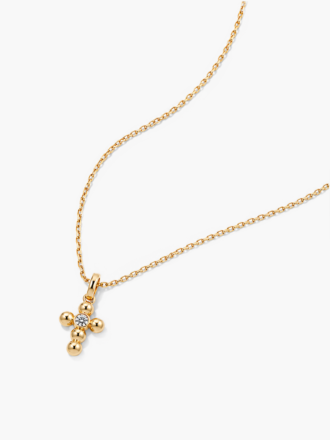S&S CROSS NECKLACE